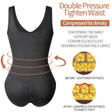 Women's Bodysuit Shaper Shapewear - Black - 1 - Bodysuit - XL - Polyester Spandex - image 14