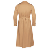 Funki Buys | Jackets | Men's Long Windbreak Trench Coat - Black - Windbreak Jacket / XXL / Polyester - image 11