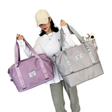 Funki Buys | Bags | Handbags Women's Large Travel Tote Bag - Pink : Travel Bag / Large / Oxford Nylon - image 1