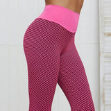 Women's Soft High Waist Yoga Pants - Gray - Yoga Fitness Pants - XXL - Spandex / Polyester - image 25