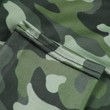 Women's Army Green Camouflage Leggings - Green - Pants - XL - Spandex Polyester - image 9