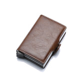 Unisex RFID 12 Card Popup Case - Grey - Custom / Wallet - M - PU Leather - image 11
