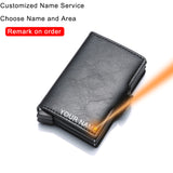 Unisex RFID 12 Card Popup Case - Grey - Custom / Wallet - M - PU Leather - image 10