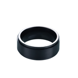 Unisex Rotating Spinner Wedding Band 1Pc - Silver - Spinner Rings - 12 - Stainless Steel - image 17