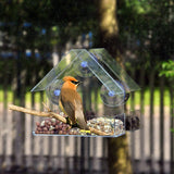 Clear Window Bird Feeder - White - Window Bird Feeder - M - Plastic - image 3