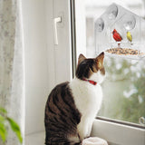 Clear Window Bird Feeder - White - Window Bird Feeder - M - Plastic - image 6