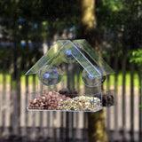 Clear Window Bird Feeder - White - Window Bird Feeder - M - Plastic - image 4