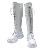 Funki Buys | Boots | Women's Knee High Platform Knights Boots - Black : Long Knee High Boots / 43 B / PU Leather - image 14