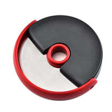 Stainless Steel Pizza Cutter Wheel - Bundle - Pizza Cutter Wheel Set of 2 - 4.33 x 0.79" - Stainless Steel - image 4