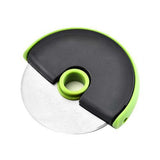 Stainless Steel Pizza Cutter Wheel - Green - Pizza Wheel Cutter - 4.33 x 0.79" - Stainless Steel - image 16
