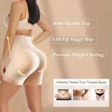 Women's Padded Push Up Panties - Nude - Shapewear - XXXL - Spandex - image 22