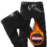 Men's Slim Fit Cargo Pant Mid-Waist Jeans - Army Green - Pants - 40 - Polyester Denim - image 6