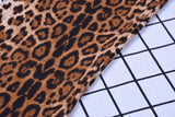Women's Leopard Print Stretch Flared Pants - Black/Gold - Leopard Print Flared Pants - XXL - Spandex / Polyester - image 9