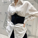 Funki Buys | Belts | Women's Goth Under Bust Cincher Belt - Style1 Black C / One Size / Polyester/PU Leather - image 29