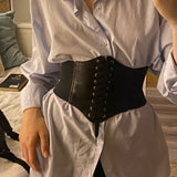 Funki Buys | Belts | Women's Goth Under Bust Cincher Belt - Style1 Black C / One Size / Polyester/PU Leather - image 28