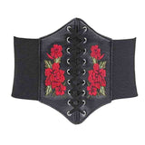 Funki Buys | Belts | Women's Goth Under Bust Cincher Belt - Style1 Black C / One Size / Polyester/PU Leather - image 3