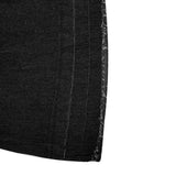Women's Flare Jeans Mid Waist Bell Jeans - Black - Mid Waist Flares - 5XL - Denim Polyester - image 15