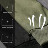 Men's Hip Hop Streetwear Cargo Pants 8XL - Black - Streetwear Cargo Pants - 8XL - Polyester - image 18
