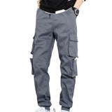 Men's Hip Hop Streetwear Cargo Pants 8XL - Black - Streetwear Cargo Pants - 8XL - Polyester - image 29