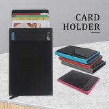 Unisex Slim RFID Pop Up Card Case - Grey - Pop Up Card Holder - 3.74 x 2.56 x 0.31" - Aluminum/ABS - image 4