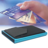 Unisex Slim RFID Pop Up Card Case - Grey - Pop Up Card Holder - 3.74 x 2.56 x 0.31" - Aluminum/ABS - image 6