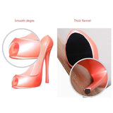 High Heel Shoe Wine Bottle Holder - Pink - High Heel Shoe Wine Bottle Holder - 8.66 x 7.48 x 3.94" - Epoxy Resin - image 8