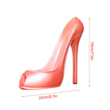 High Heel Shoe Wine Bottle Holder - Pink - High Heel Shoe Wine Bottle Holder - 8.66 x 7.48 x 3.94" - Epoxy Resin - image 13