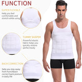 Men Gynecomastia Compression Shirt - Black - Compression Shirt - XXXL - Nylon Spandex - image 14