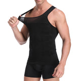 Men Gynecomastia Compression Shirt - Black - Compression Shirt - XXXL - Nylon Spandex - image 18