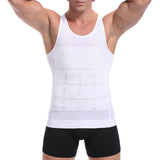 Men Gynecomastia Compression Shirt - Black - Compression Shirt - XXXL - Nylon Spandex - image 13