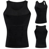 Men Gynecomastia Compression Shirt - Black - Compression Shirt - XXXL - Nylon Spandex - image 15