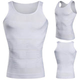 Men Gynecomastia Compression Shirt - Black - Compression Shirt - XXXL - Nylon Spandex - image 9