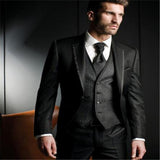 Men's Formal Wedding Attire 3 Pcs Slim Fit - Ivory - 3 Pcs Slim Suit - 5XL - Linen - image 6