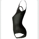Women's Tummy Control Slimmer Suit - Black - Bodysuit Shapewear - XXXL - image 5