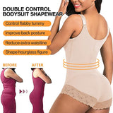 Women's Tummy Control Slimmer Suit - Black - Bodysuit Shapewear - XXXL - image 9