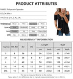 Women's Solid Black Buckle Zipper Shirt - Black - Zip Up Buckle Strap Shirt - 5XL - Polyester Spandex - image 16