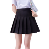 Women's Stretchy Flared Mini Skater Skirt - Black - Plaid Gothic Skirt - XXXL - Polyester - image 15
